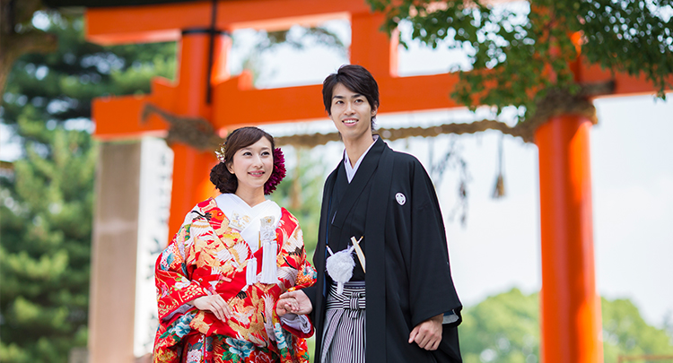 今人気の和婚！のヘアスタイル